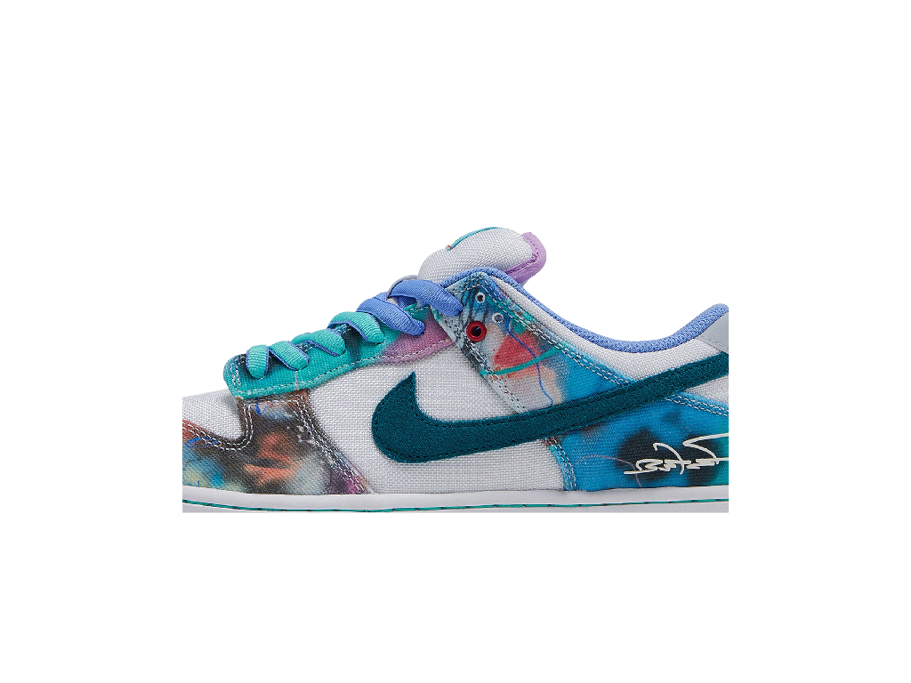 Futura Laboratories x Nike Dunk Low SB 'Bleached Aqua'