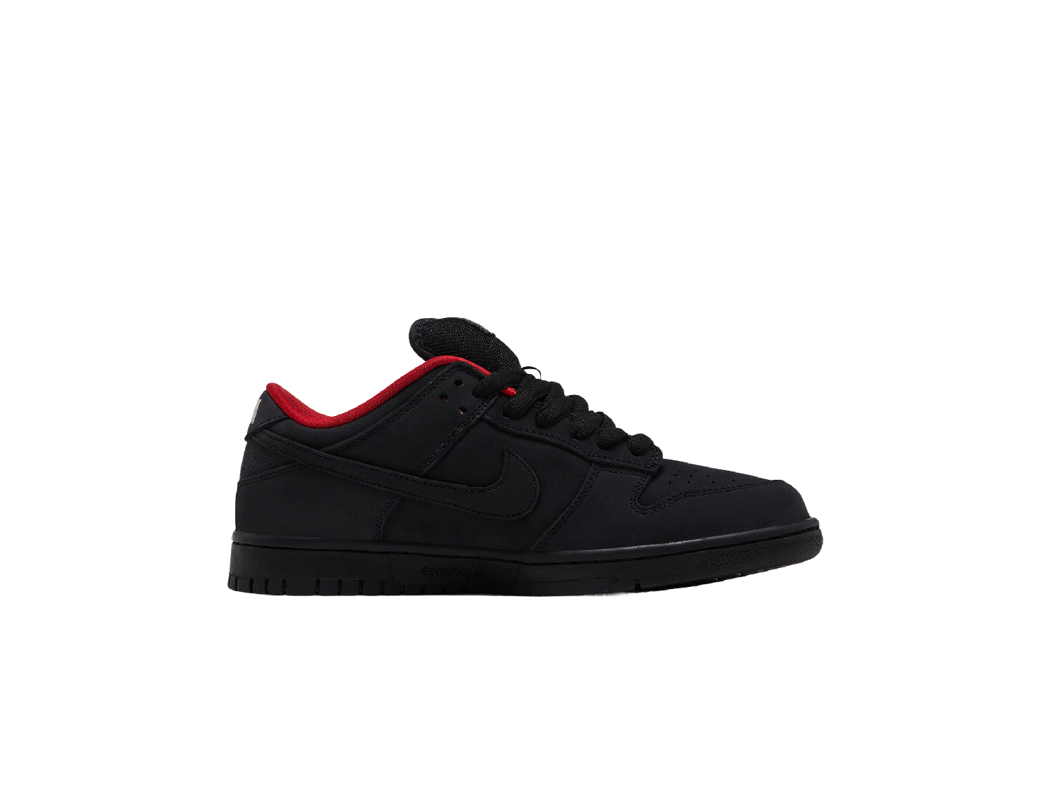 Supreme x Nike Dunk Low SB 'Black'