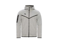Nike Tech Fleece Full-Zip Windrunner Hoodie 'Dark Grey Heather/Black'
