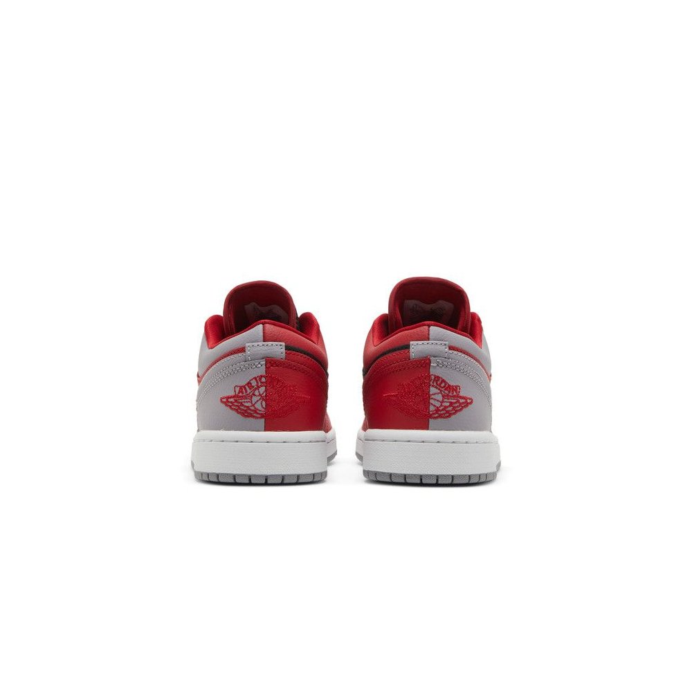 Jordan 1 Low SE Homage Split Gym Red Cement Grey (W) – podrážka | Purekickz