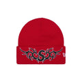 Supreme New Era Tribal S Logo Beanie Red – hlavní pohled | Purekickz