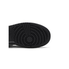 Jordan 1 Low Black White Grey (GS) – pohled shora | Purekickz