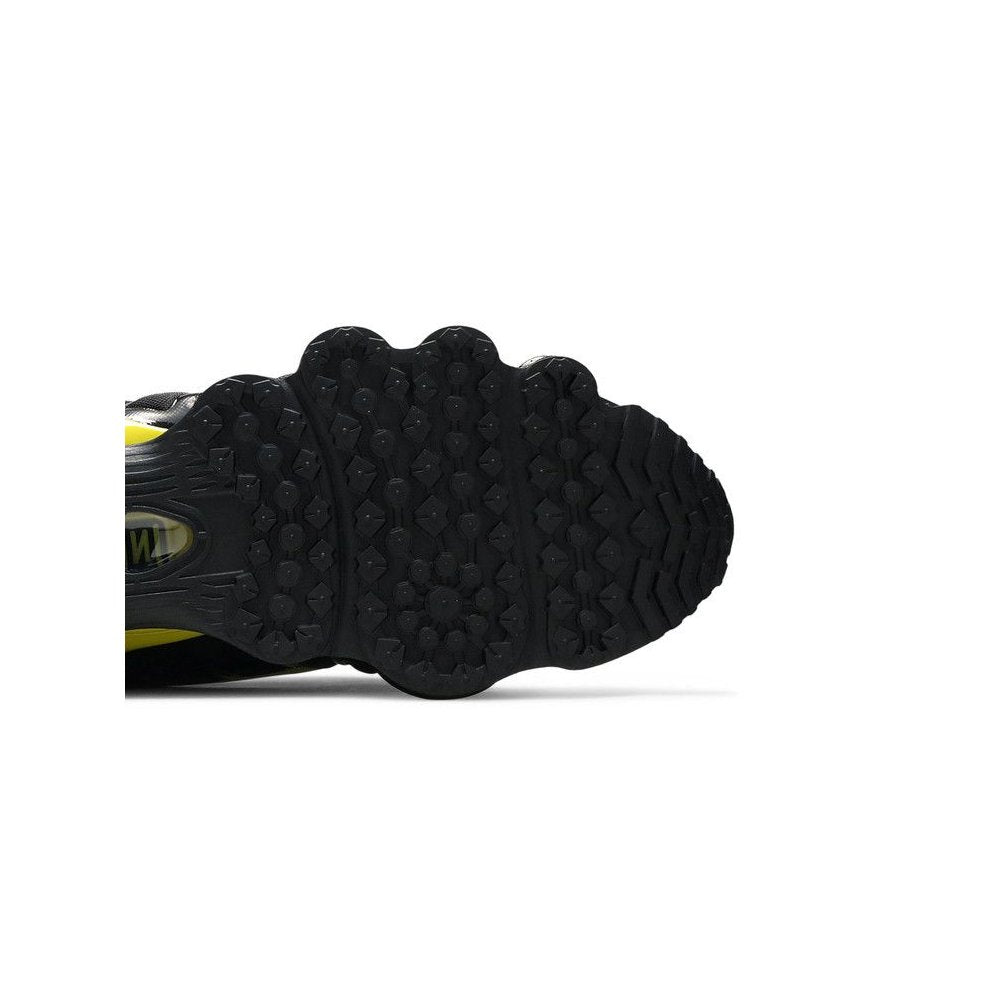 Nike Shox TL Black Dynamic Yellow Metallic Silver