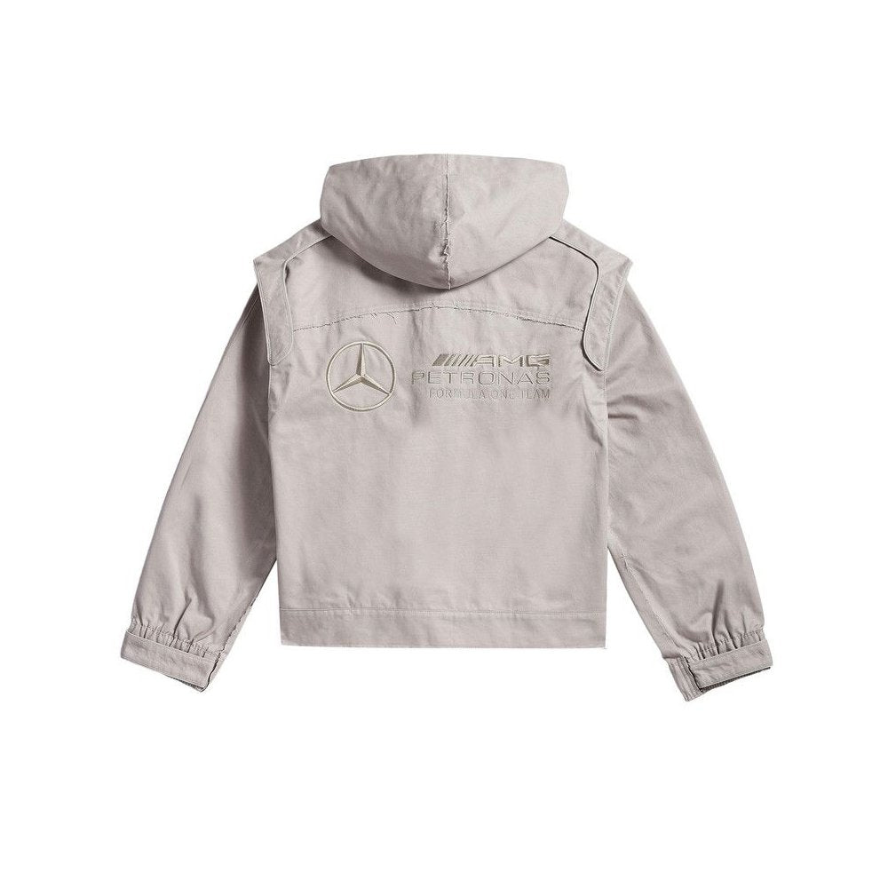 adidas Bad Bunny Mercedes - Amg Petronas Formula Team Zip Up Track Top Clear Granite – boční pohled | Purekickz