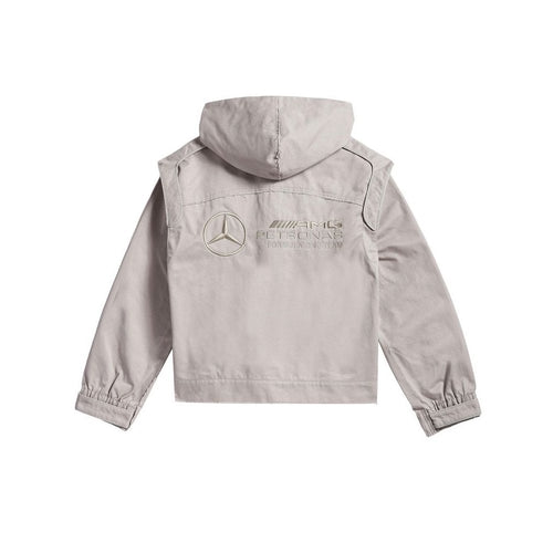 adidas Bad Bunny Mercedes - Amg Petronas Formula Team Zip Up Track Top Clear Granite – boční pohled | Purekickz