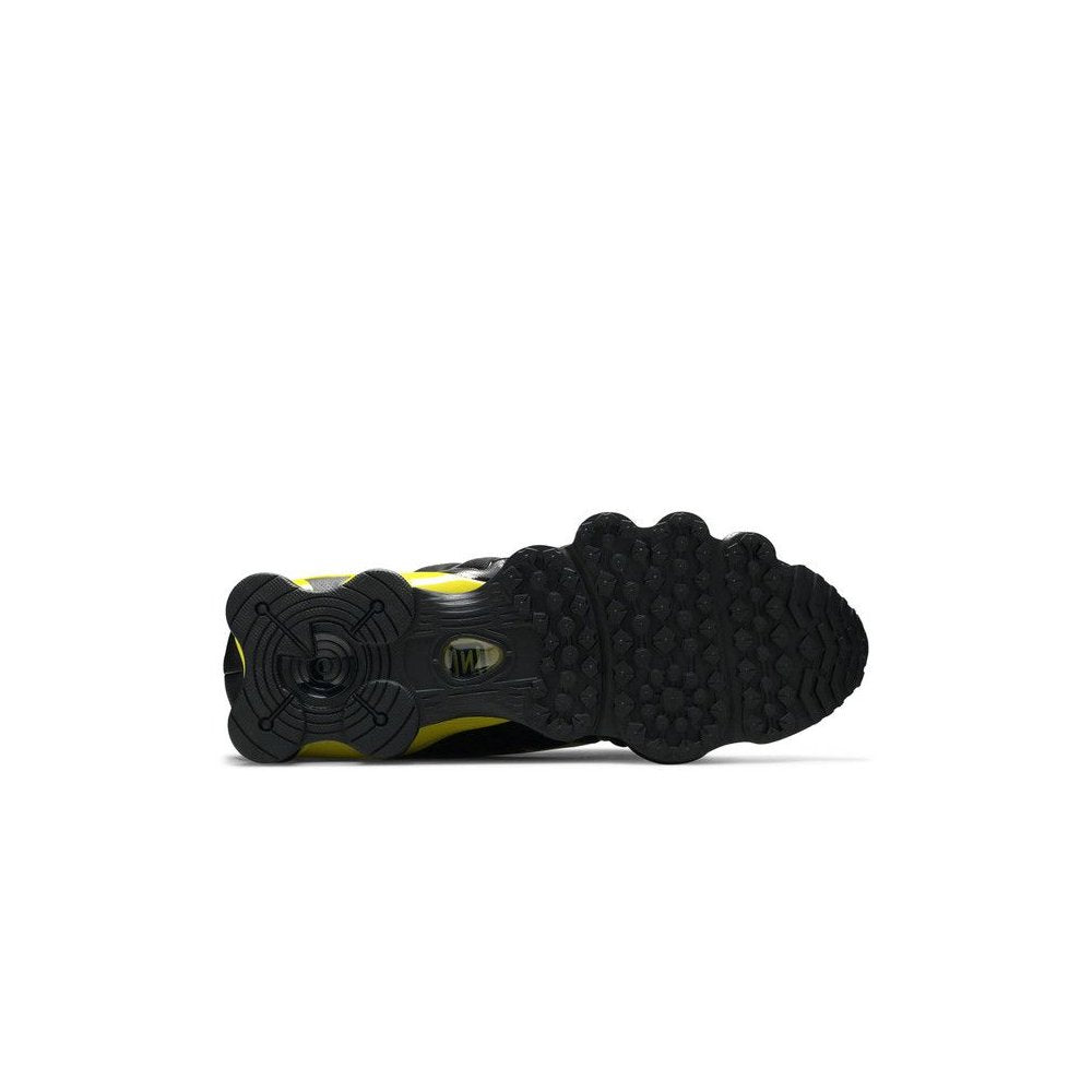 Nike Shox TL Black Dynamic Yellow Metallic Silver