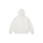 Supreme MM6 Maison Margiela Box Logo Zip Up Hooded Sweatshirt White – boční pohled | Purekickz