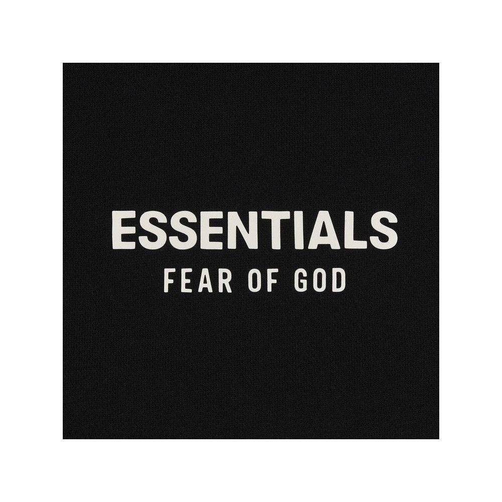 Fear of God Essentials Classic Sweatshort Jet Black – detail | Purekickz