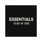 Fear of God Essentials Classic Sweatshort Jet Black – detail | Purekickz