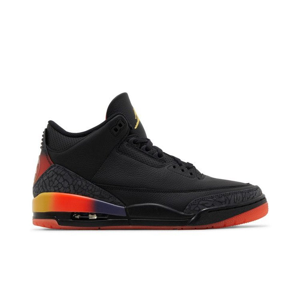 J. Balvin x Air Jordan 3 Retro 'Rio' – boční pohled | Purekickz
