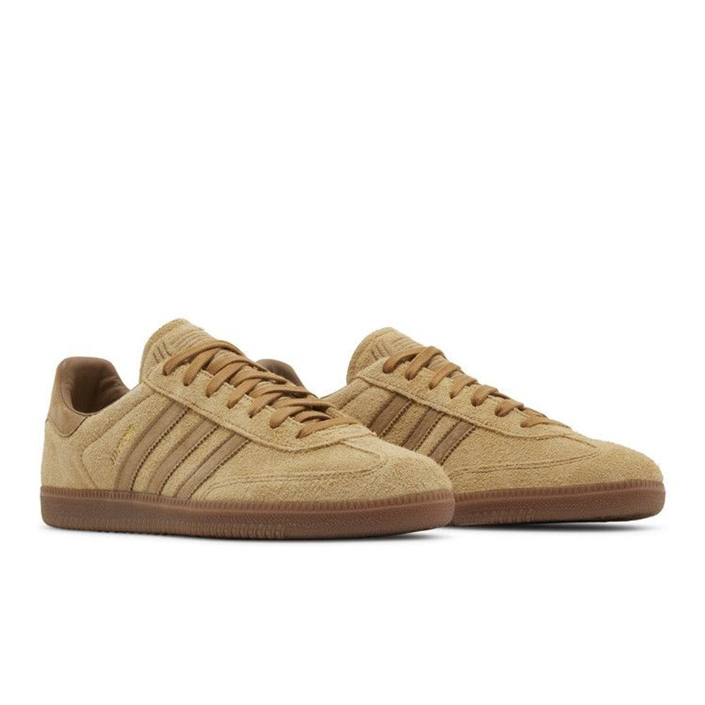 JJJJound x adidas Samba OG 'Tobacco' – lifestyle foto | Purekickz