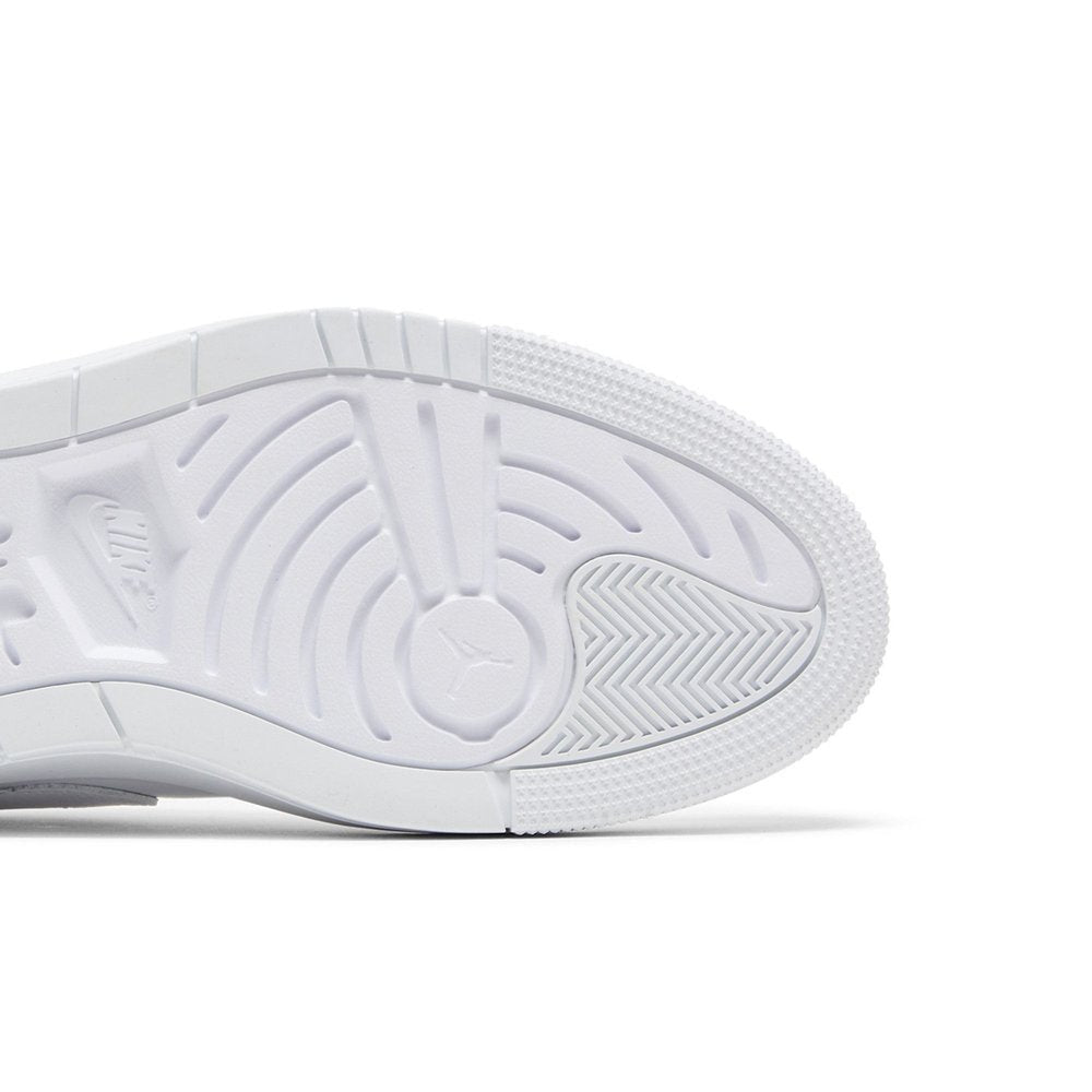Jordan 1 Elevate Low Triple White (W) – pohled shora | Purekickz