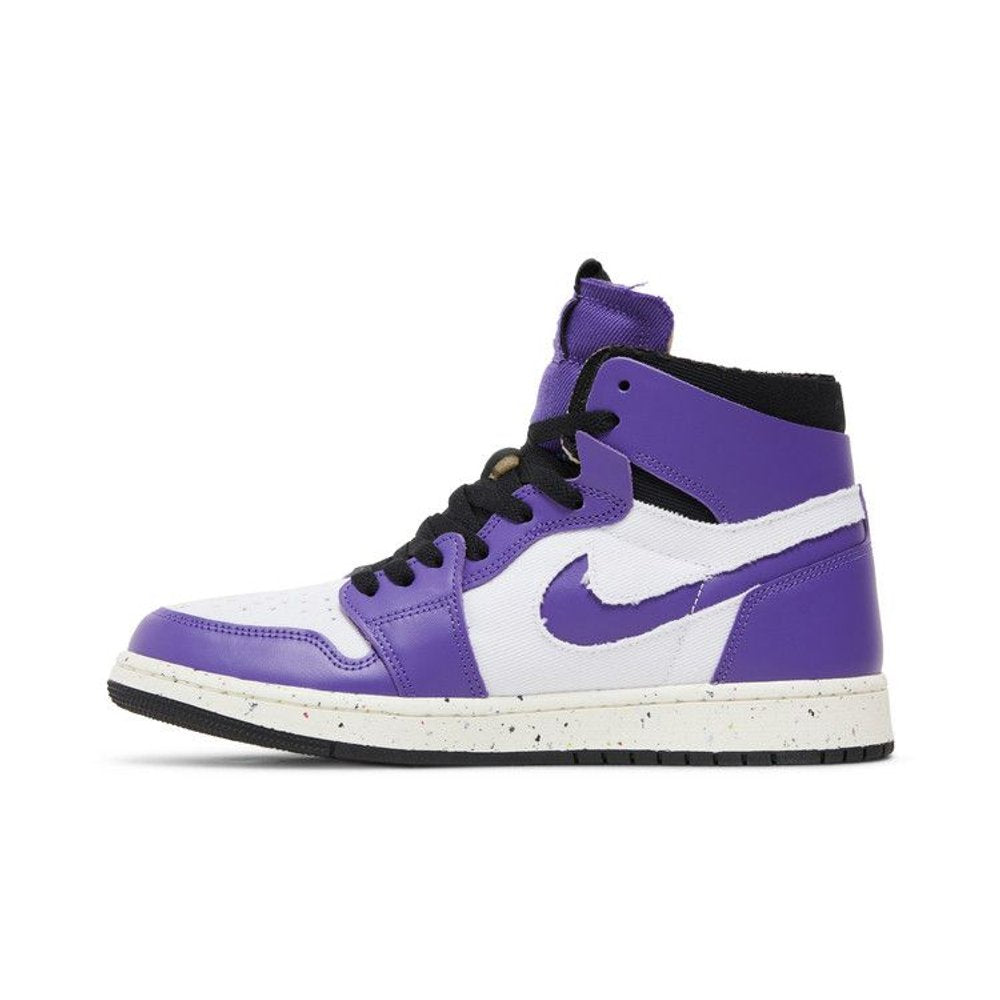 Jordan 1 High Zoom Air CMFT Crater Purple – hlavní pohled | Purekickz