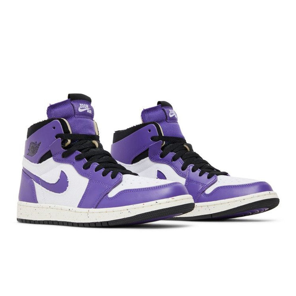 Jordan 1 High Zoom Air CMFT Crater Purple – lifestyle foto | Purekickz