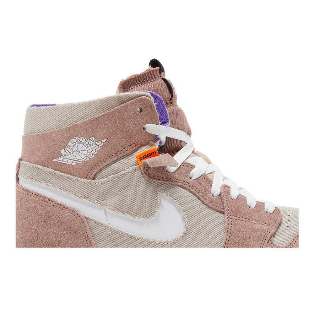 Jordan 1 High Zoom Air CMFT Fossil Stone – detail | Purekickz