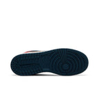 Jordan 1 Low Armory Navy Sport Red (GS) – zadní pohled | Purekickz