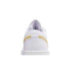 Jordan 1 Low Barely Grape (W) – detail materiálu | Purekickz