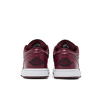 Jordan 1 Low Black Dark Beetroot (W) – podrážka | Purekickz