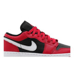 Jordan 1 Low Black Very Berry (GS) – detail | Purekickz
