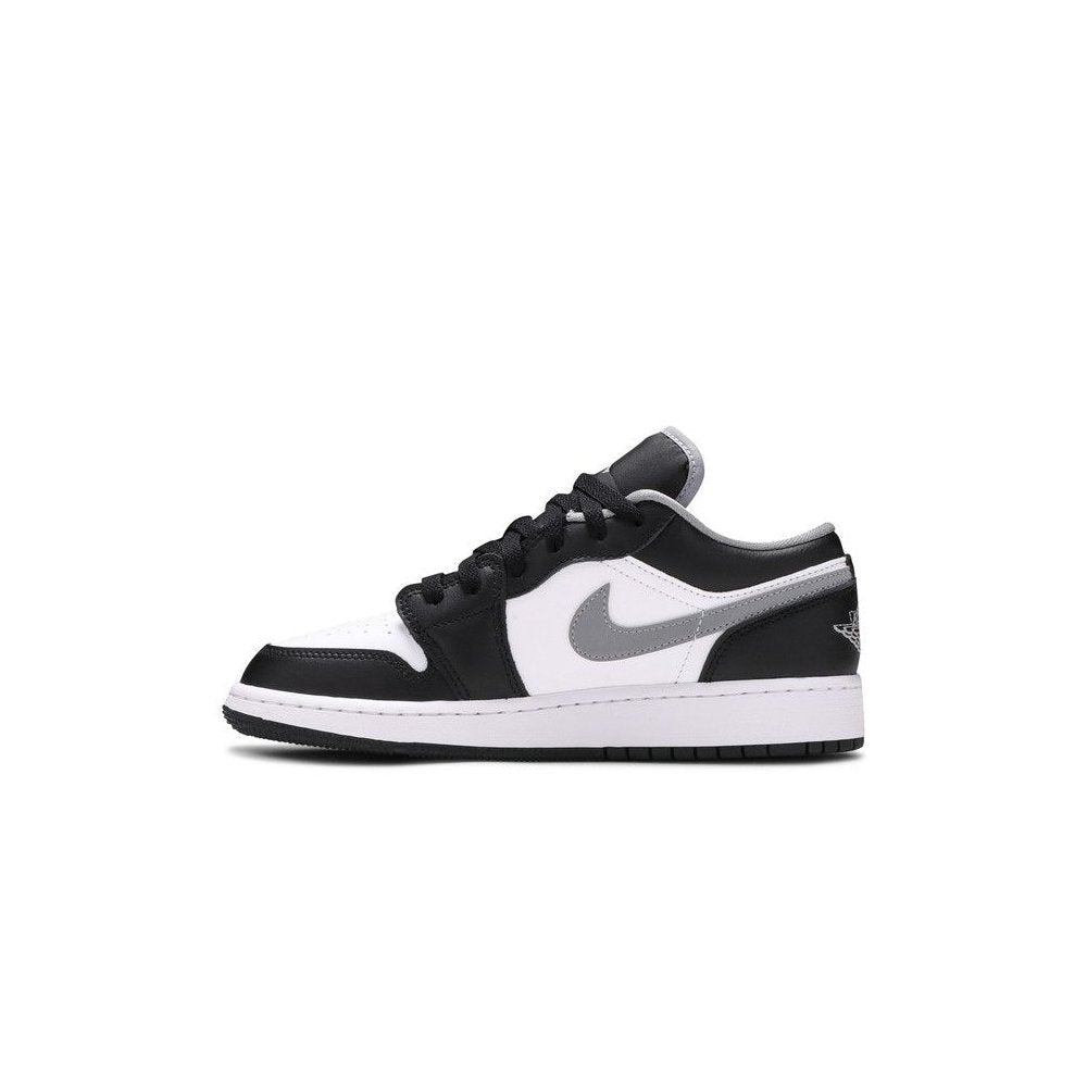 Jordan 1 Low Black White Grey (GS) – detail | Purekickz