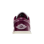 Jordan 1 Low Bordeaux (W) – detail materiálu | Purekickz