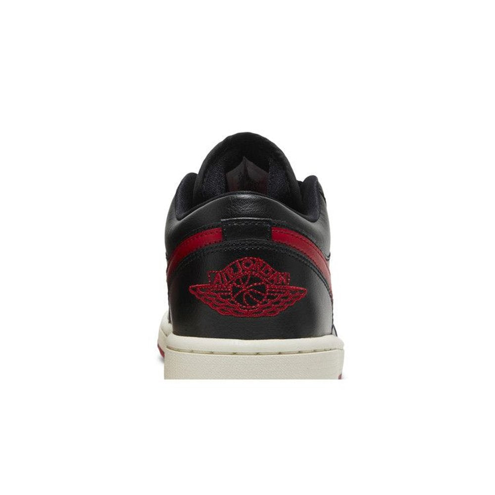 Jordan 1 Low Bred Sail (W) – detail materiálu | Purekickz