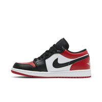 Jordan 1 Low Bred Toe – hlavní pohled | Purekickz