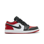 Jordan 1 Low Bred Toe – boční pohled | Purekickz