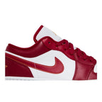 Jordan 1 Low Cardinal Red – detail | Purekickz