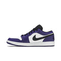 Jordan 1 Low Court Purple White
