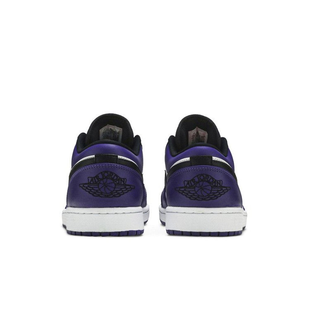 Jordan 1 Low Court Purple White – podrážka | Purekickz