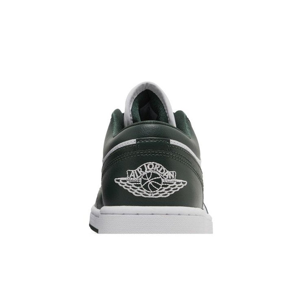 Jordan 1 Low Galactic Jade (W) – detail materiálu | Purekickz