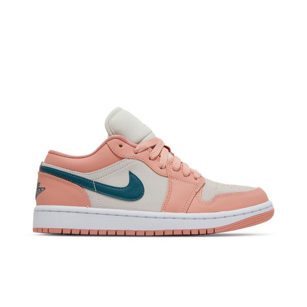 Jordan 1 Low Light Madder Root – boční pohled | Purekickz