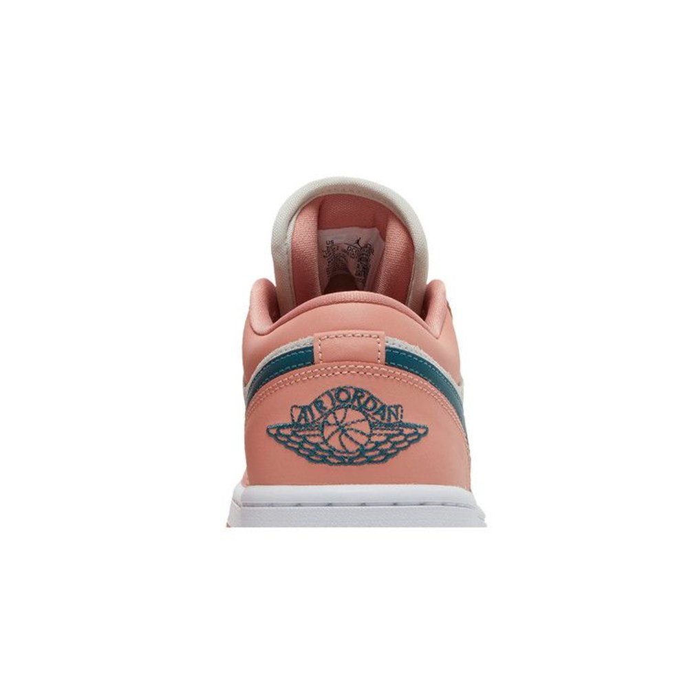 Jordan 1 Low Light Madder Root – detail materiálu | Purekickz