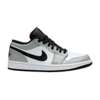 Jordan 1 Low Light Smoke Grey – boční pohled | Purekickz