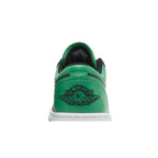 Jordan 1 Low Lucky Green – detail materiálu | Purekickz