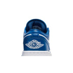 Jordan 1 Low Marina Blue – detail materiálu | Purekickz