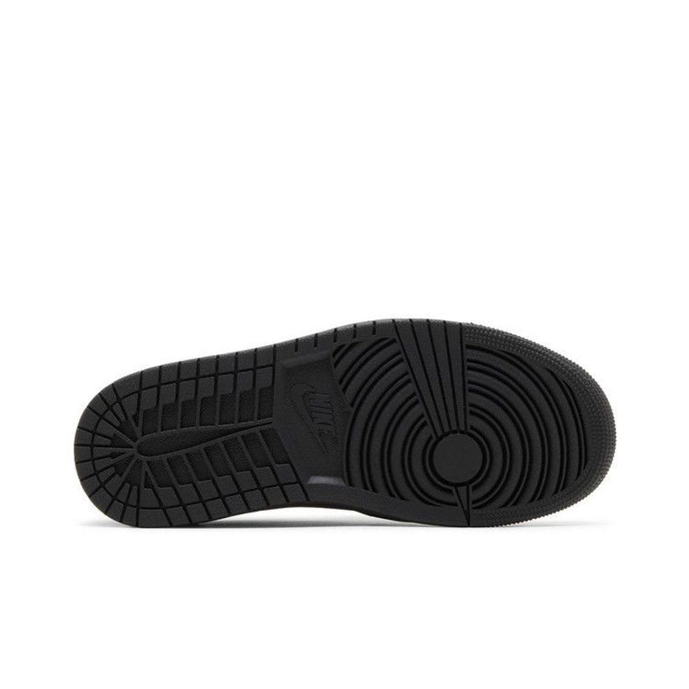 Jordan 1 Low Method of Make Black Metallic Gold (W) – zadní pohled | Purekickz