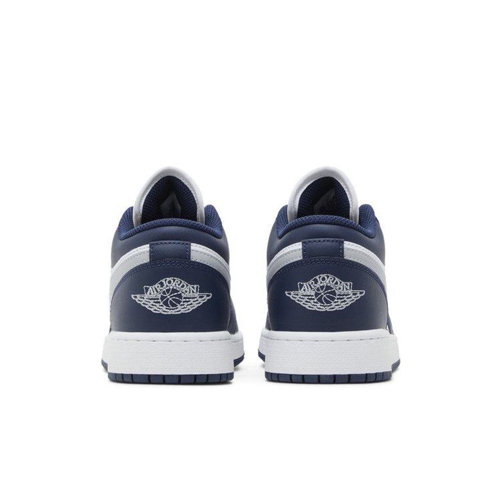 Jordan 1 Low Midnight Navy Wolf Grey (GS)