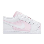 Jordan 1 Low Pink Foam Fire Red White (GS) – detail | Purekickz