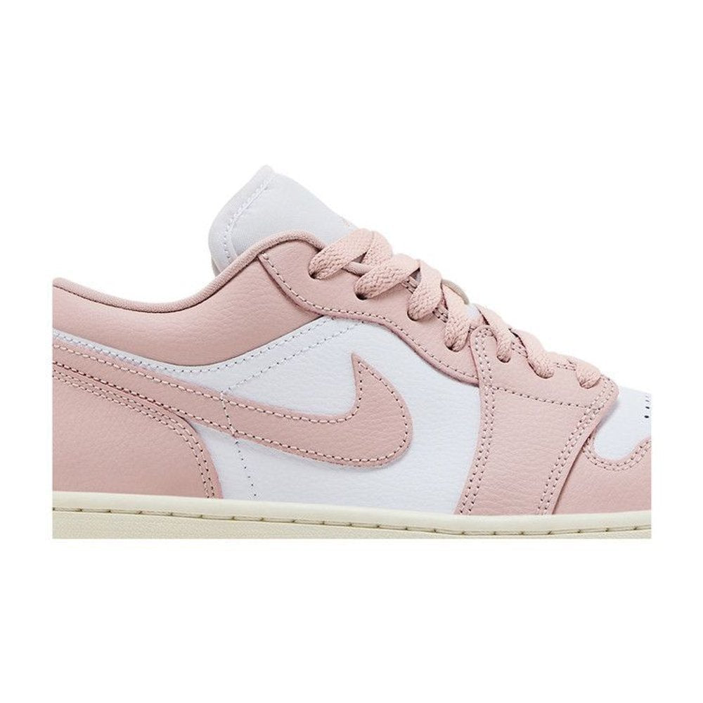 Jordan 1 Low Pink Oxford – detail | Purekickz