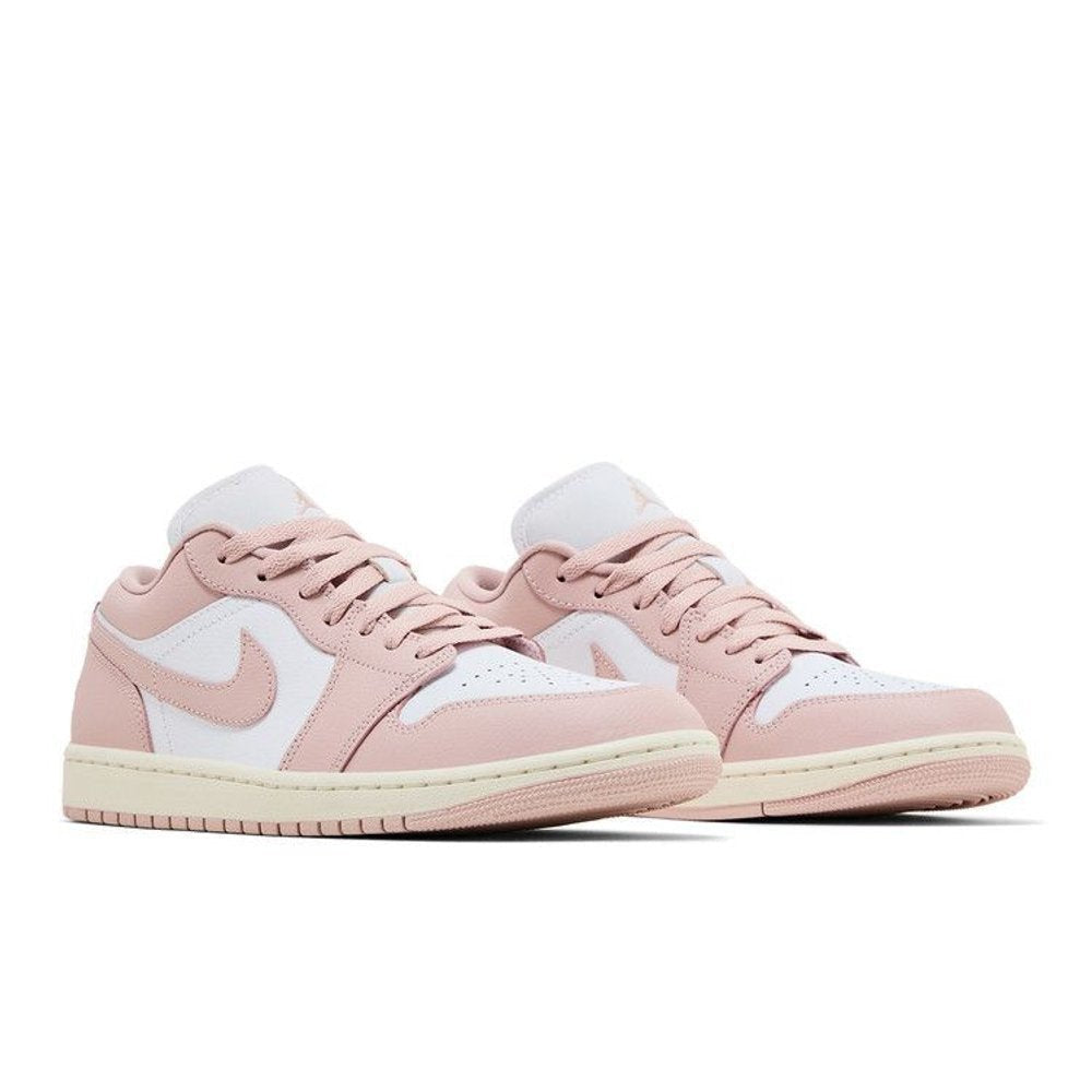 Jordan 1 Low Pink Oxford – lifestyle foto | Purekickz