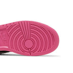 Jordan 1 Low Pink Red (GS) – pohled shora | Purekickz