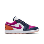 Jordan 1 Low Purple Magenta – boční pohled | Purekickz