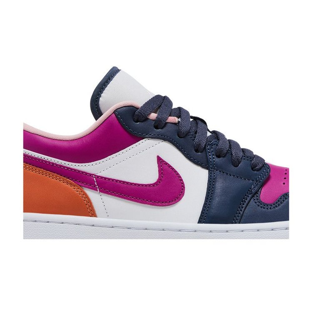 Jordan 1 Low Purple Magenta – detail | Purekickz