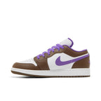 Jordan 1 Low Purple Mocha (GS) – hlavní pohled | Purekickz