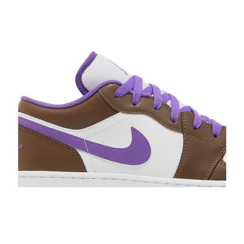 Jordan 1 Low Purple Mocha (GS) – detail | Purekickz