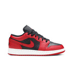 Jordan 1 Low Reverse Bred (GS) – boční pohled | Purekickz