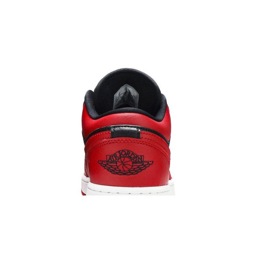 Jordan 1 Low Reverse Bred (GS) – detail materiálu | Purekickz