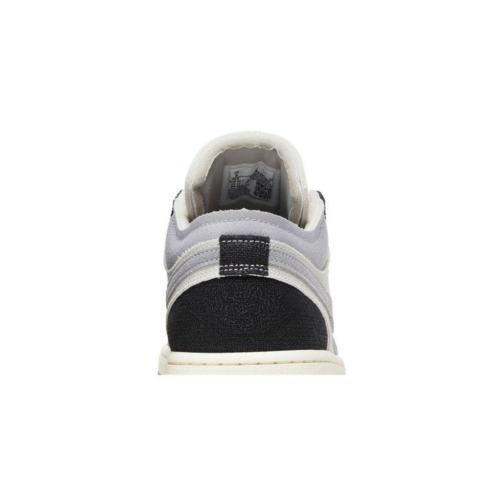 Jordan 1 Low SE Craft Inside Out Cement Grey – detail materiálu | Purekickz